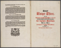 KG 01075
          <br/>
          Entwurf einiger Thiere. Dritter Theil. (18 bladen)
          <br/>
          <em>Ridinger, Johann Elias (1698-1767)</em>
